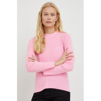 Levi's pulover femei, culoarea roz, light
