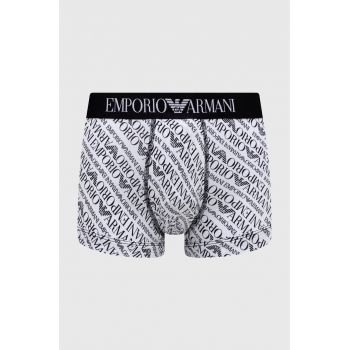 Emporio Armani Underwear boxeri barbati, culoarea alb