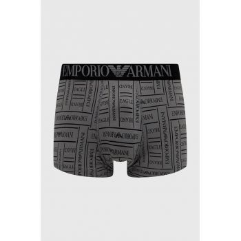 Emporio Armani Underwear boxeri barbati, culoarea gri