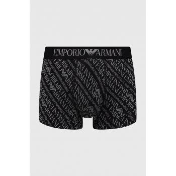 Emporio Armani Underwear boxeri barbati, culoarea negru