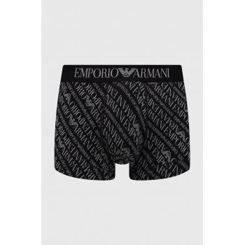 Emporio Armani Underwear boxeri barbati, culoarea negru