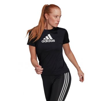 Tricou cu imprimeu logo pentru fitness