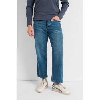 Jack & Jones - Blugi lejeri cu aspect decolorat Eddie