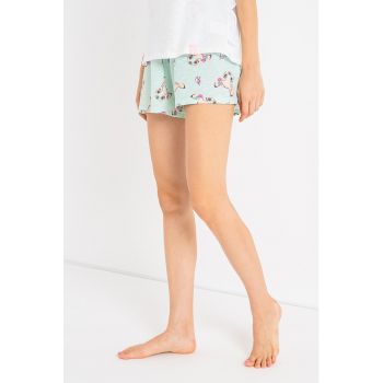 Pantaloni scurti de pijama cu imprimeu Bambi