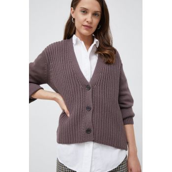 Joop! cardigan din lana femei, culoarea maro