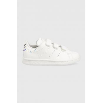 adidas Originals sneakers pentru copii culoarea alb de firma originali