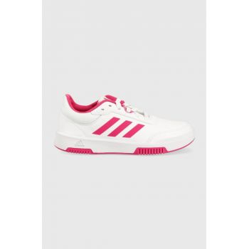 adidas sneakers pentru copii culoarea alb de firma originali