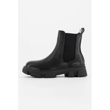 Ghete Chelsea de piele ecologica
