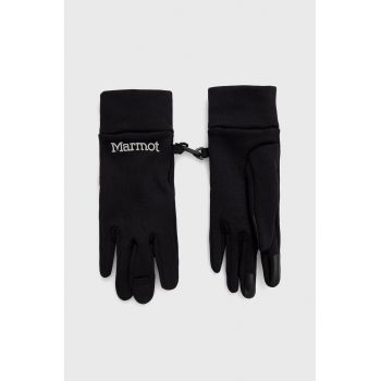 Marmot manusi Power Str Connect femei, culoarea negru de firma originale