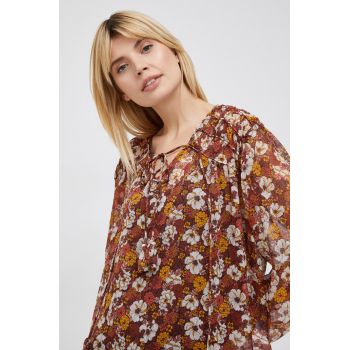 Pepe Jeans bluza femei, in modele florale