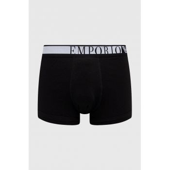 Emporio Armani Underwear boxeri barbati, culoarea negru