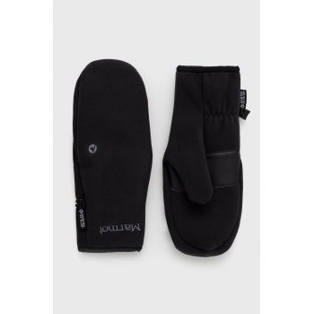 Marmot manusi Infinium Windstopper Sherpa Lined barbati, culoarea negru