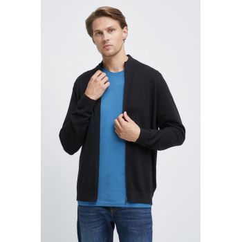 Medicine cardigan barbati, culoarea negru