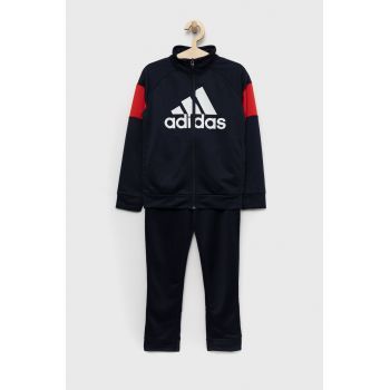 adidas Performance compleu copii culoarea albastru marin