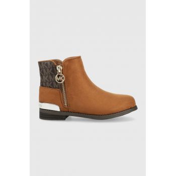 Michael Kors bocanci copii culoarea maro,