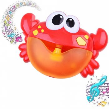 Jucarie muzicala de baie cu baloane de sapun - Crab Bubble