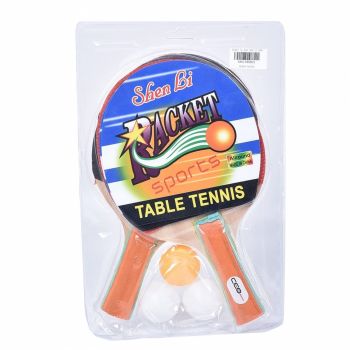 Set 2 palete de ping pong cu 3 mingi, 366-12