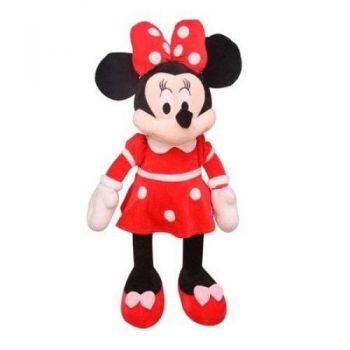 Minnie Mouse Mascota din plus, 35 Cm, rosu