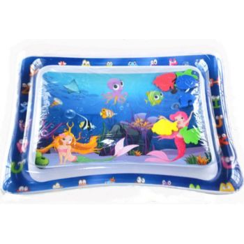 Saltea cu apa pentru bebelusi 70 x 50 cm - sirenele si animalele marine