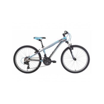 Bicicleta copii 9-12 ani, 24 inch, Spyke Scuba Bleu Citrus Orange Electric Blue, Silverback S74SB201566A