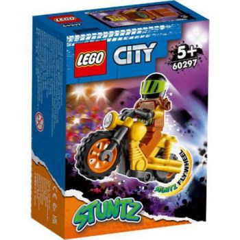 Lego City Motocicleta De Cascadorie Pentru Impact 60297 ieftin