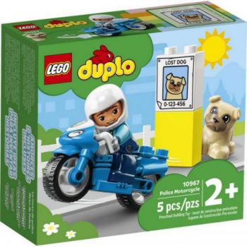 Lego Duplo Motocicleta De Politie 10967 de firma originala