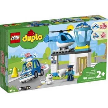 Lego Duplo Sectie De Politie Si Elicopter 10959 de firma originala