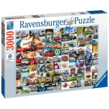 PUZZLE 99 MOMENTE CU VOLKSWAGEN, 3000 PIESE