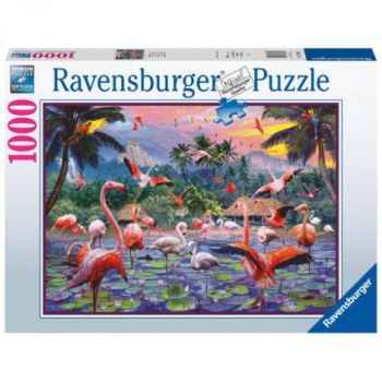 PUZZLE FLAMINGO, 1000 PIESE de firma original