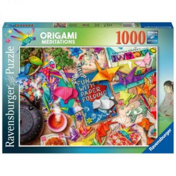 PUZZLE ORIGAMI, 1000 PIESE de firma original