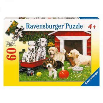 PUZZLE PETRECEREA CATEILOR, 60 PIESE