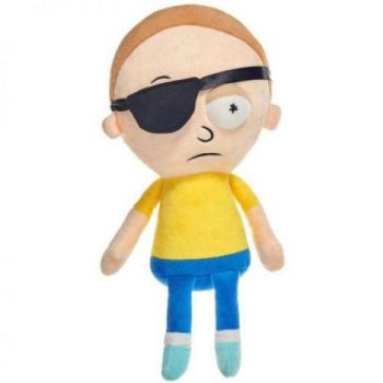 Jucarie din plus Morty Eye Patched, Rick and Morty, 26 cm de firma originala