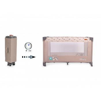 Patut pliabil Cangaroo cu un nivel Africa beige