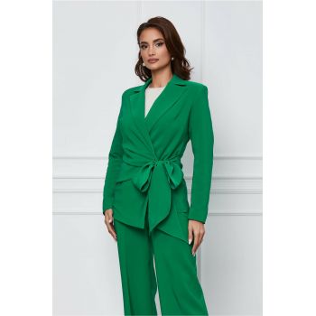 Sacou LaDonna verde petrecut