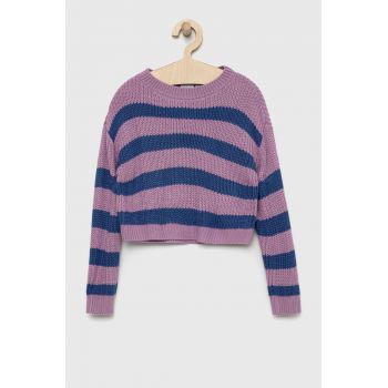 Name it pulover copii culoarea violet