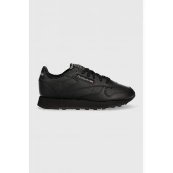 Reebok Classic sneakers pentru copii culoarea negru ieftini