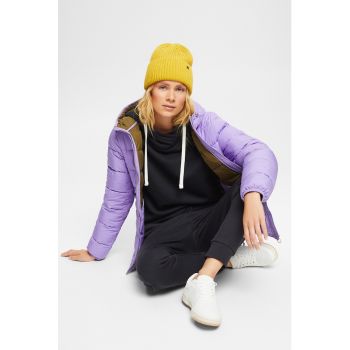 Pantaloni sport cu snur si talie inalta