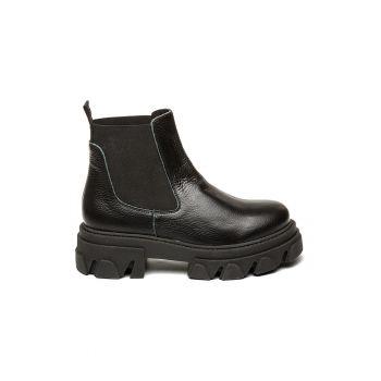 Ghete Chelsea de piele intoarsa Mixture ieftine la reducere
