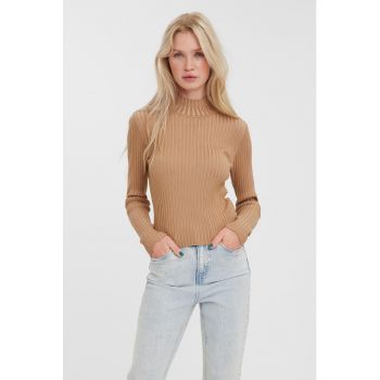 Pulover cu aspect striat