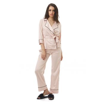 Pijama din satin Iris de firma originale