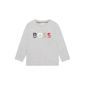 Bluza din bumbac cu imprimeu logo
