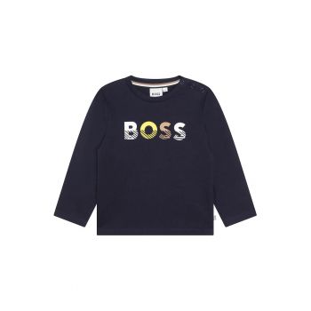 Bluza din bumbac cu imprimeu logo