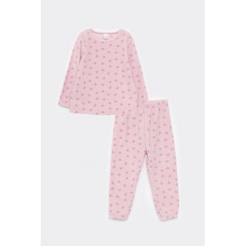Pijama lunga cu model