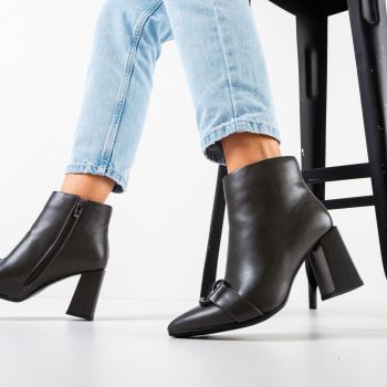 Botine dama Bevan Gri Botine dama Bevan Gri