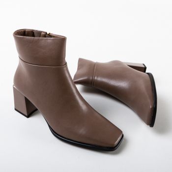 Botine dama Noble Khaki Botine dama Noble Khaki