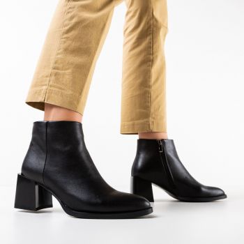 Botine dama Umayr Negre Botine dama Umayr Negre