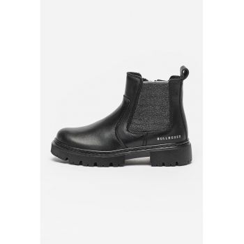 Ghete Chelsea de piele