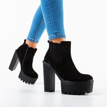 Botine dama Mullins Negre