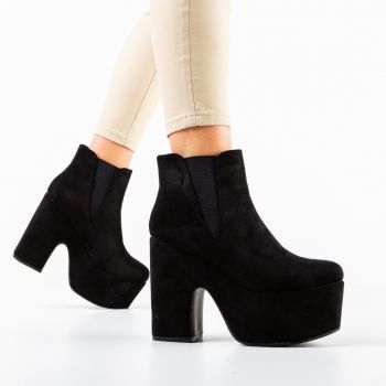 Botine dama Murphy Negre