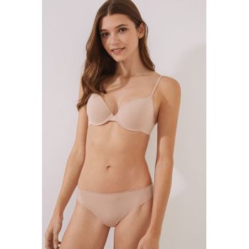 women'secret sutien Bci culoarea bej, neted